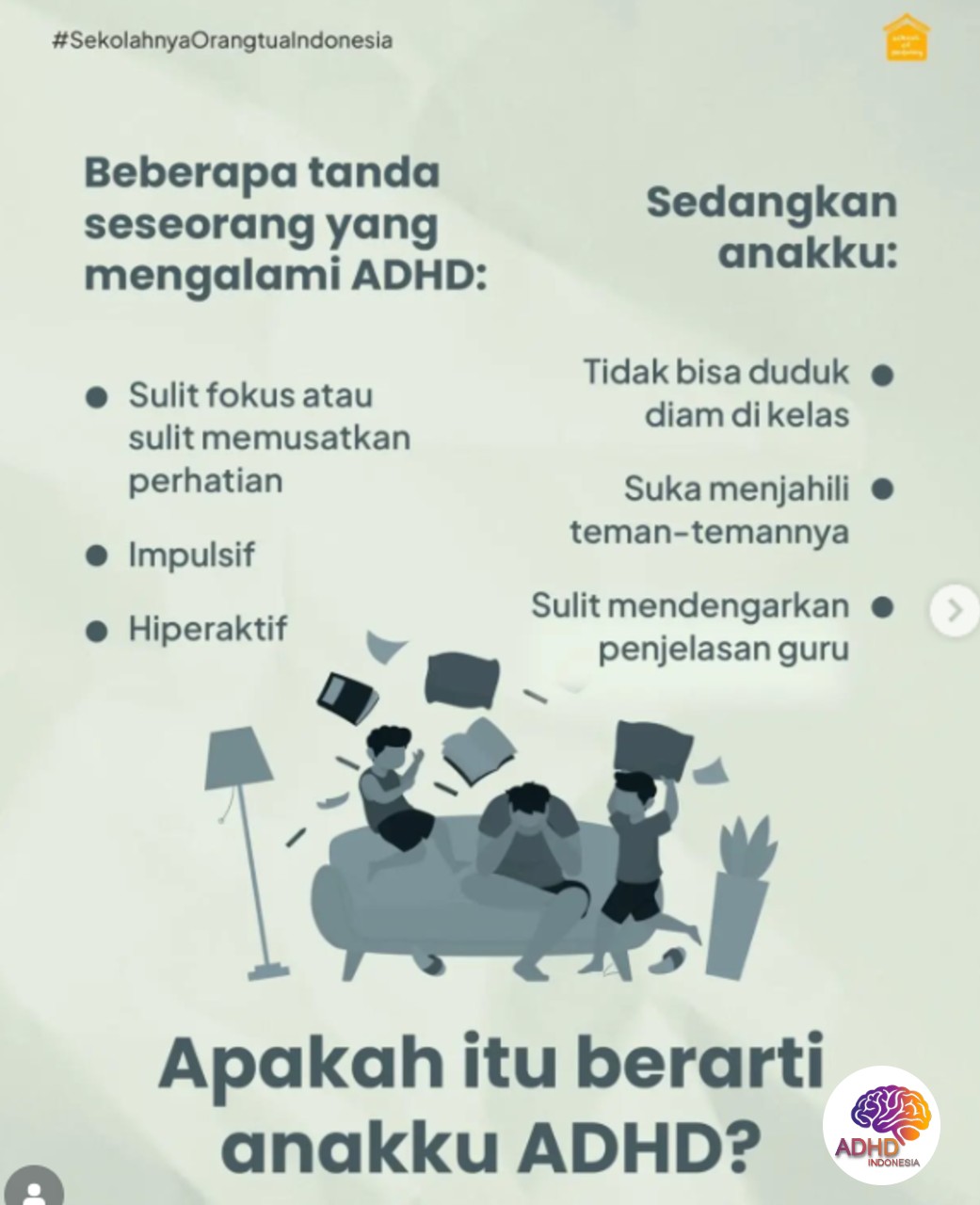 Ciri dan Gejala ADHD pada Anak Usia Dini di Kabupaten Aceh Tamiang